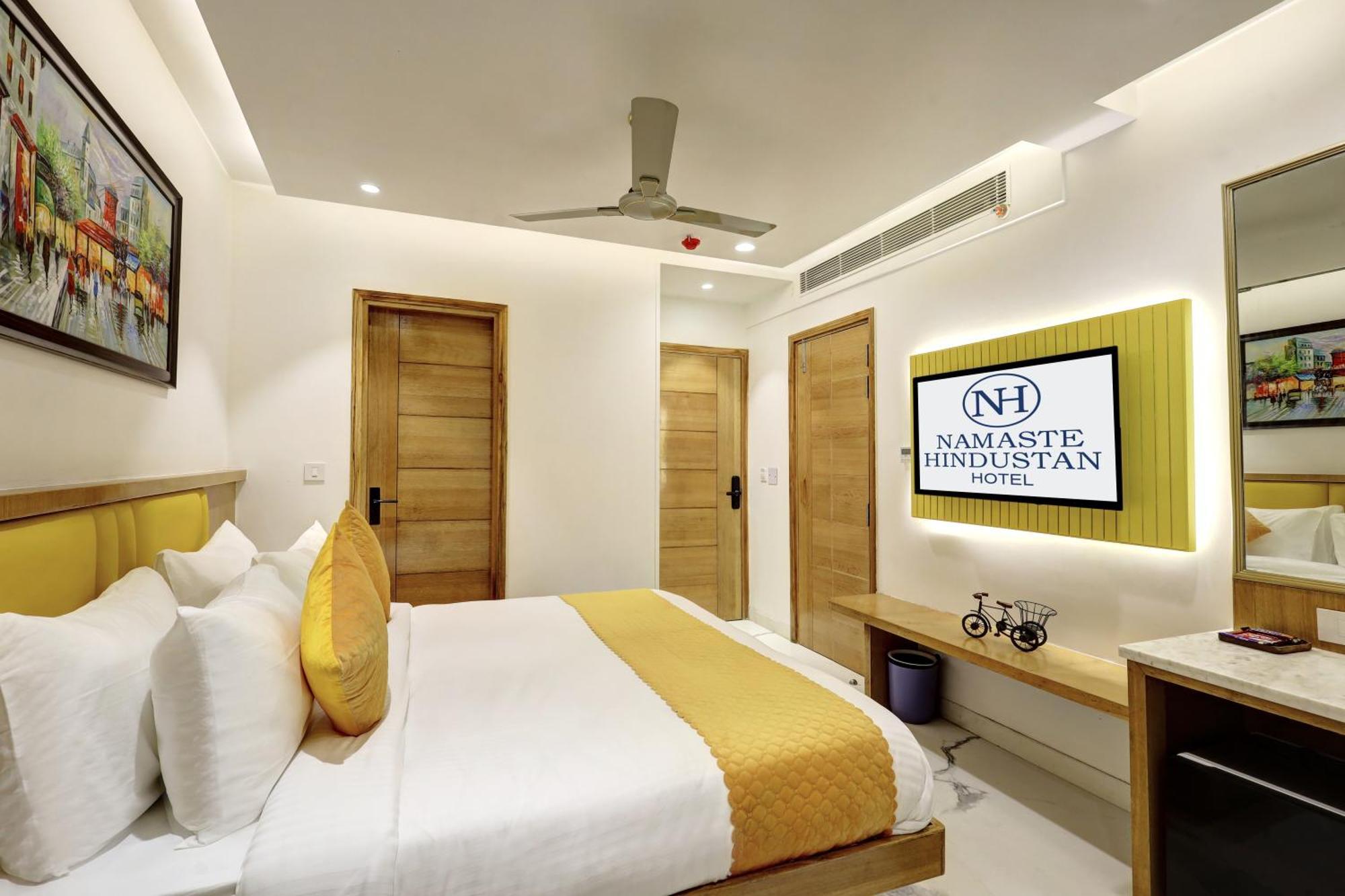 Hotel Namaste Hindustan Just A Minute Away From New Delhi Railway Station And Connaught Place Exteriör bild