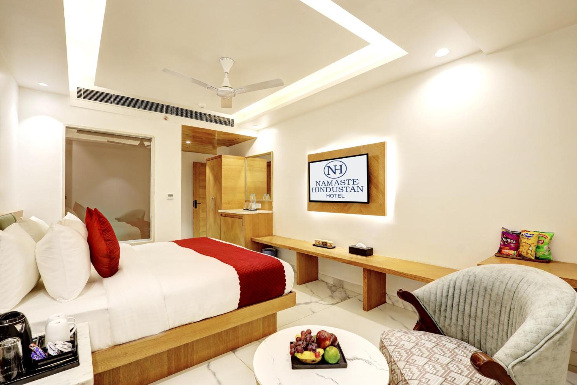 Hotel Namaste Hindustan Just A Minute Away From New Delhi Railway Station And Connaught Place Exteriör bild