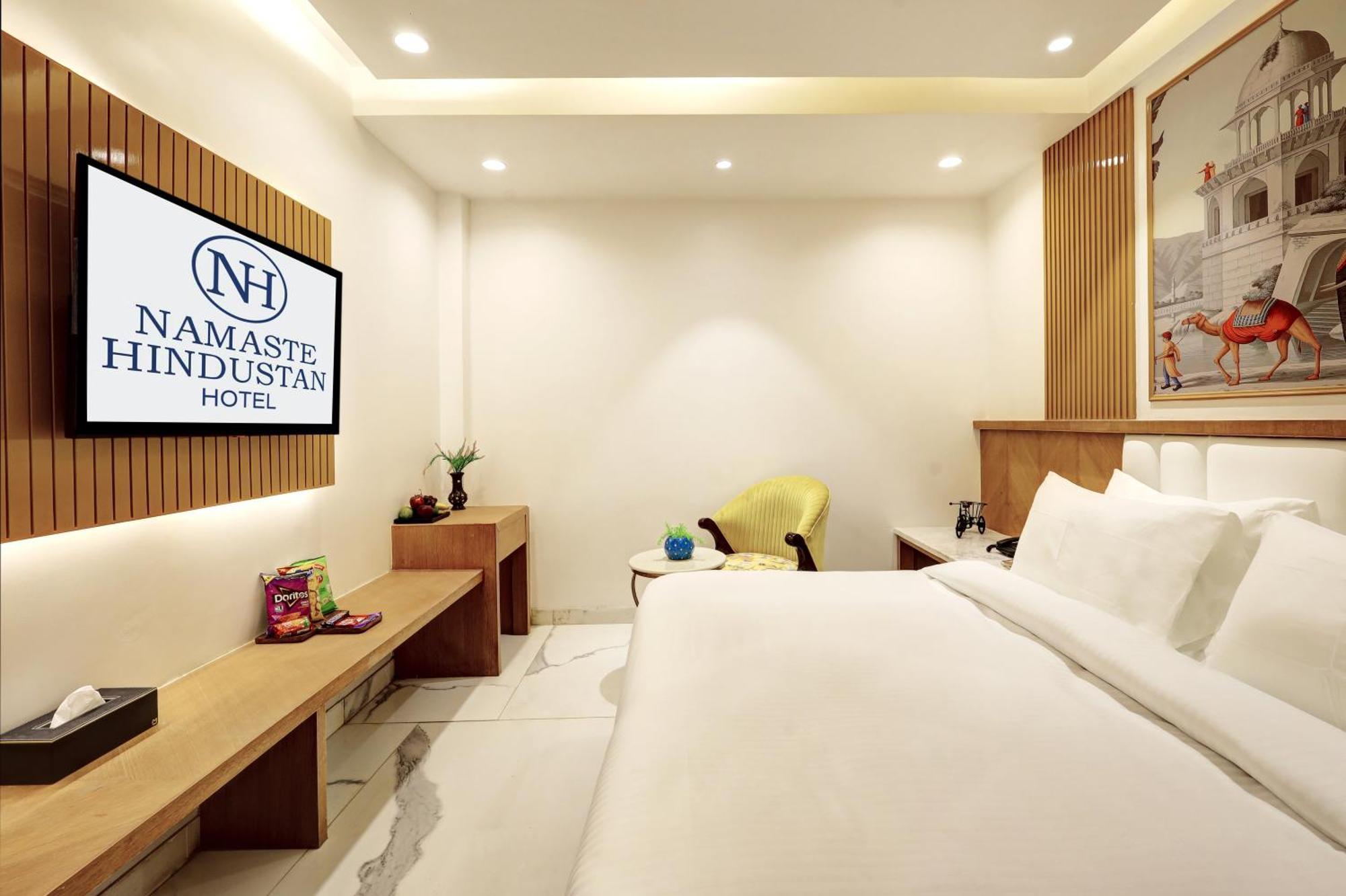 Hotel Namaste Hindustan Just A Minute Away From New Delhi Railway Station And Connaught Place Exteriör bild