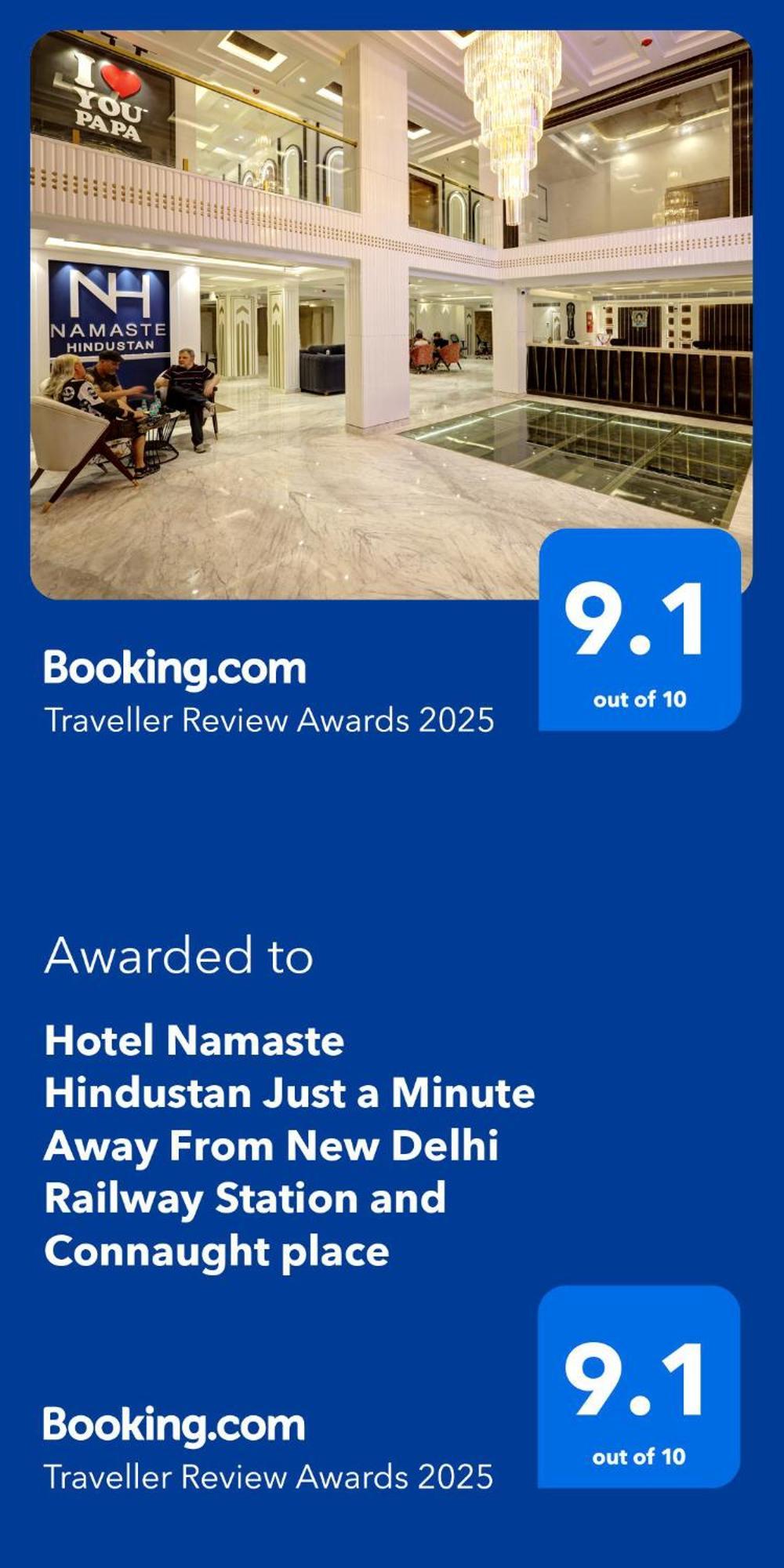 Hotel Namaste Hindustan Just A Minute Away From New Delhi Railway Station And Connaught Place Exteriör bild